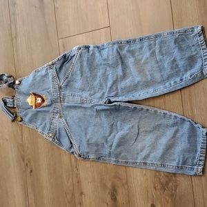 2t Smokey the Bear overalls